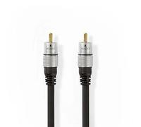 Digital Audio CableRCA MaleRCA MaleGold Plated2.50 mRoundPVCAnthrac