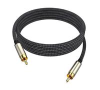 Digital Audio Coaxial SPDIF Cable Cable Premium Stereo Audio To Male Speaker Hifi Subwoofer Cable AV TV Long 3m 5m(2m)