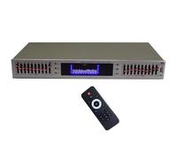 Digital Audio Equalizer, 20 Band Hi-Fi Graphic EQ with Bluetooth and USB, Remote Control for Studio Recording