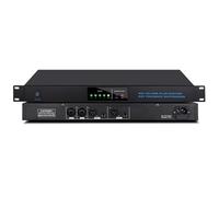 Digital Audio Feedback Suppressor, 2 In 2 Out Processor with 9-Level Anti-Howling, Automatically Scans Howling Frequency for Performance Stage and Conference