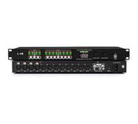 Digital Audio Processor, 4 In 8 Out Pre-stage Effector, Graphic Equalizer with LCD Screen, Intelligent Noise Reduction for Microphones
