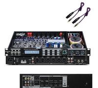 Digital Audio Processor, Anti-Howling & Reverberation Effects, Ideal for Musicians & Audio Enthusiasts