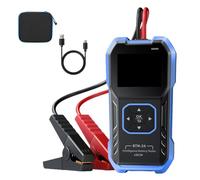 Digital Automotive Battery Monitor for 12V 24V Systems Checking Capacity Power Condition Resistance and Load Analysis Truck Battery Diagnostic