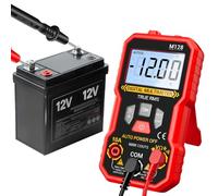 Digital Automotive Multimeter - Solar Energy Tester, Digital Diagnostic Tool | Counts Smart Volt Meter, Professional Electric Measurement Device for Car Battery Testing, Solar Panels