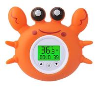 Digital Baby Bath Thermometer, Baby Safety Room Thermometer with LED Display, Floating Toy for