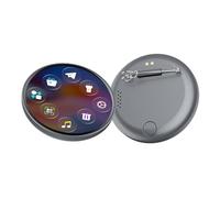 Digital Badge, 1.85 Inch HD Display Touchscreen, 5.8 * 5.8cm,Cute Brooch Pin, Digital Display Badge, Photo And GIF Transfer, For Backpacks Personal Show Christmas And Anime Fans Custom Accessories