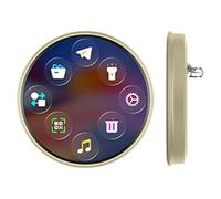 Digital Badge - 1.85 Inch Screen Anime Photo Display Badge, Photo Video Display with Dynamic Playback, Portable Collector Screen Badges, Digital Display Accessories for Han, Siehe Beschreibung