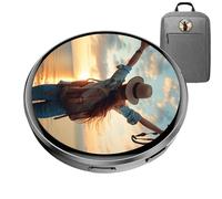 Digital Badge - ABS, Electronic Bädğe Anime Pins | Electronic Badge Pin, Programmable LED Scrolling Display Name Tag Animated DIY Pattern Light Up Jewelry Brooch For Daily Use