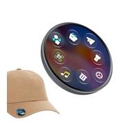 Digital Badge E | Magnetic Touchscreen LED Illuminated | Video Display Pin - For Concerts Music Events School Holidays Parties Backpack Hat Coat Fans Anime