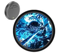 Digital Badge for Anime Fans - 64MB Memory, Portable LCD Display Pin for Bag, Clothes, Desktop Anime Badges