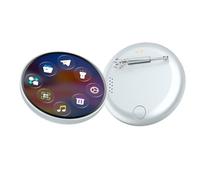 Digital Badge Pin, High Definition Circular Screen, USB Charging, Anime Electronic Badges, Digital Displayed Badge Pin, For Anime Enthusiasts Boys Girls Music