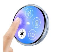 Digital Badge Pin | Smart 4.2cm Pendant with Touch Screen,Digital Button Pin,Suitable for Business Cosplay Door Jewelry Certificate and Carrying Case