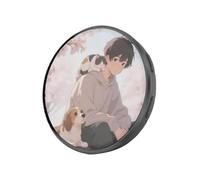 Digital Badge Pin - Smart HD Display, Rechargeable LED Screen, Programmable Name Tag | Digital Badge Pin For Collectors Anime Fans Teens Holiday Cosplay Conventions Party Personalization Use