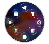 Digital Badge Pin, Vibrant Touchscreen Display, 5.8x5.8x1.2cm, Electronic Name Tag, Identification Badges, Versatile Wearable Brooch, For Video Photo Display Sweater Hat Shawl Dress Coat