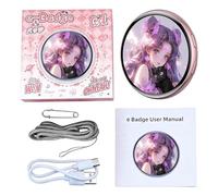 Digital Badge with Touch Screen Instant Photo Transfer HD Touchscreen