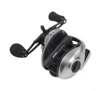 Digital Baitcasting Reel with Real-Time Temperature and Time Display, Line Length + Depth Memory, 7.2:1 Retrieve Speed, and PE Line Size Support (right)