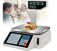 Digital Barcode Weighing Scale with Back and Front Dual Display for Supermarket, Price Computing Functionality