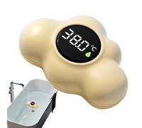 Digital Bath Temperature Meter - Waterproof Floating Cloud Shape, Water Thermometer with LED Display, Accurate Reading Smart Temperature Monitor | Kids Shower Bathroom Swimming Pool Nursery