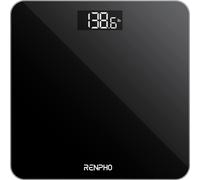 Digital Bathroom Scales for Body Weight Scale Electronic Bath Scales with High Precision Sensors Accurate People LED Display Step On Black Core 1S