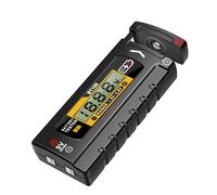 Digital Battery Checker - Compact Volt Tester, Accurate Electrical Measuring Device | Home Tool for AA, AAA, C, D, Button Cell, Universal Household Battery Testing for Gadgets, Remotes, Toys