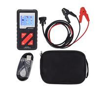Digital Battery System Tester 6V to 24V Large Color Screen Universal Automotive Battery Analyzer for Cars Trucks Motorcycles ABS Rubber Material 3.2 Inch Display
