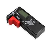 Digital Battery Tester Battery Checker, Universal Battery Tester for Household Use, AA and AAA Cell Analyzer for Button Cells, Compact Household Power Test Device UK