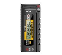 Digital Battery Tester - Digital Battery Checker, Easy Read LCD Display, Electrical Testing Meter | Function Power Analyzer For AA AAA C D 9V Button Cell Monitor For Home Office Workshop Use