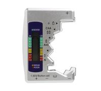 Digital battery tester for all batteries, battery measuring device, LCD display digital battery check, Universal Battery Tester Checker for AAA, AA, C, 9V, D, N, 1.5V button cells small mini batteries
