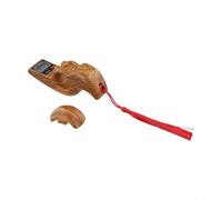 Digital Bead Counter for Meditation, Compact LCD Design for Prayer Tracking, Manual Reset up to 99,999 Counts (Pear wood)