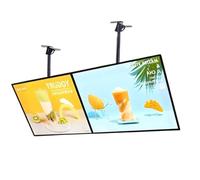 Digital Billboard Display Screen With Adjustable Telescopic Boom For Retail Store Advertising Signage