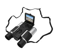 Digital Binocular, Portable Digital Telescope with 2.0 Inch LCD Screen, 10x Magnification Binocular Recorder Camcorder for Watching Camping Hiking for Windows for OS X (Silver