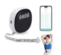 Digital Body Tape Measure,Fitdays Smart Body Tape Measure,LED HD Full Screen Monitoring Body Measuring Tape,Smart Measuring Tape for Body Measuring,Weight Loss, Muscle Gain