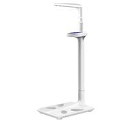Digital Body Weight Scale, Multifunction Height and Weight Analyzer, BMI and Obesity Measurement Tool, Up to 441 lbs Capacity, Accurate Health Monitoring