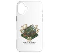 Digital Botanist Aesthetic - Virtual Homesteading Garden Case for iPhone 16 Plus