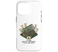 Digital Botanist Aesthetic - Virtual Homesteading Garden Case for iPhone 16 Pro