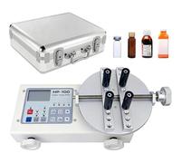 Digital Bottle Cap Torque Measure Tester, Bottle Cap Torque Tester Support N·m kgf·cm lbf·in, Digital Torque Meter for All Various Bottle Caps with 2 Modes,Adjustable 10-160mm Clamp Diameter(HP-50)