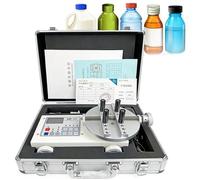 Digital Bottle Cap Torque Meter, Bottle Cap Torque Tester with 2 Modes 3 Units, Digital Torque Meter for Bottles Various Shapes, Torsion Testing Tool,Adjustable 10-160mm Clamp Diameter(HP-10)