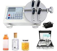 Digital Bottle Cap Torque Meter Measure Tester, Universal Bottle Cap Torque Tester,Digital Torque Meter 2 Modes/3 Units Bottle Cap Torque for Bottles,Adjustable 10-160mm Clamp Diameter(HP-300)