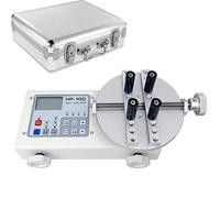 Digital Bottle Cap Torque Meter with 2 Modes & 3 Units of Measurement,Digital Bottle Torque Tester with LCD Display for Quality Control,for Bottles,Adjustable 10-160mm Clamp Diameter(HP-50)