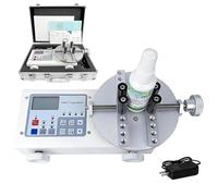 Digital Bottle Cap Torque Meter with LCD Display,Bottle Cap Torque Meter Tester with 2 Modes & 3 Units of Measurement,Precision Torque Measurement Tool,Adjustable 10-160mm Clamp Diameter(HP-300)