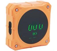 Digital Box Level Inclinometer Featuring Four-sided Magnetic Base, Lcd Screen Shows 0-180 Degrees, Relative And Absolute Modes(Orange DL52YJ)