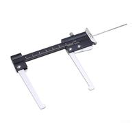 Digital Brake Disc Thickness Gauge Caliper 0-150mm, Stainless Steel Digital Display for Car Truck Pad Wear Measurement, Silver Tool