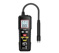 Digital Brake Fluid Tester,Car Brake Oil Moisture Detector,HT5009 Brake Fluids Tester for DOT3 DOT4 DOT5.1,LCD Display with 3-Color Backlight,Audible Alarm,Compact Design for Car Repair Shops
