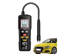 Digital Brake Fluid Tester - Professional DOT3/DOT4/DOT5 Moisture Analyzer | Automotive Brake Fluid Detector With Backlit Color Display & Flexible Probe | Safety Diagnostic Tool For All Car Models