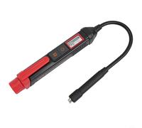 Digital Brake Fluid Tester with 8.5 Adjustable Gooseneck Probe Tri-color Backlight Alarm Data Hold Function for Dot3 / Dot4 / Dot5.1 Automotive Brake Systems