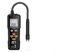 Digital Brake Tester For Dot3 Dot4 Dot5.1 Fluids With High Precision Moisture And Boiling Point Analysis Led Display Flexible Probe Metal Snake Tube Black Color Automotive Maintenance Tool Kit