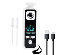 Digital Brix Refractometer 0-32% | ±0.2% Accuracy Sugar Content Meter for Juice, Beer, Wine | IPX6 Waterproof, Fast 1-Second Reading, USB Rechargeable, Auto Shutoff