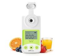 Digital Brix Refractometer 0-95% LAFMATE Brix Mater for Honey Maple Syrup, Sugar Refractometer with ATC for Winemaking Homebrewing