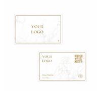 Digital Business Card | NFC & QR Code Contact Sharing | Customisable & Eco-Friendly Smart Card | No App Needed | Works with iPhone & Android (Name + QR + Logo + Without LCC Branding, Supreme Plan)