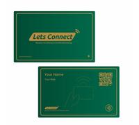 Digital Business Card | NFC & QR Code Contact Sharing | Reusable, Customisable & Eco-Friendly Smart Card | No App Needed | Works with iPhone & Android (Name + QR, Supreme Plan)